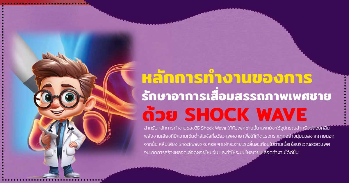 ช็อคเวฟอวัยวะเพศชาย